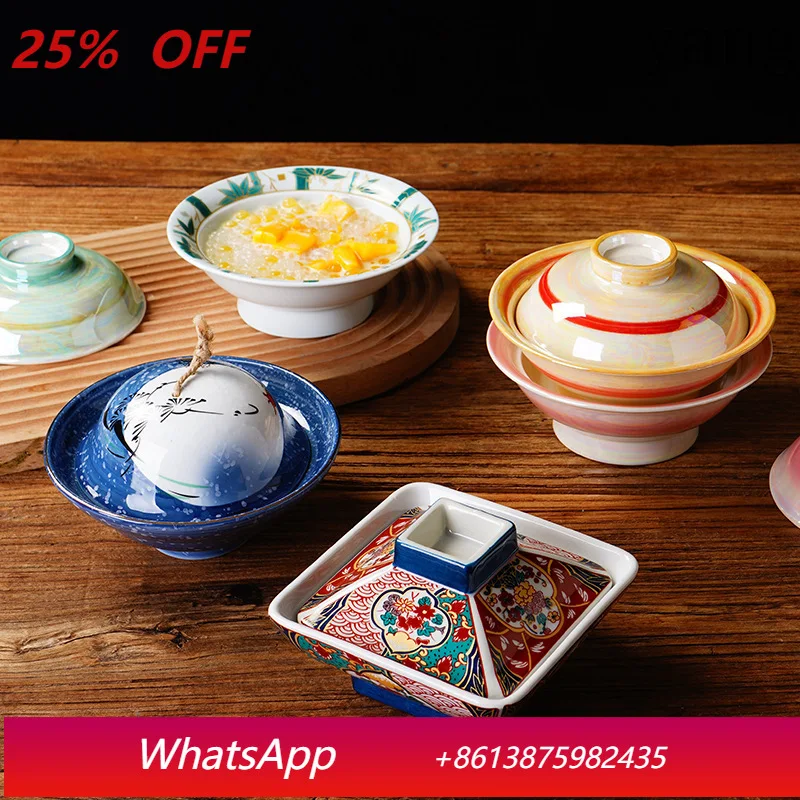 LMM Creative Ceramic Rice Bowl Featured Eel Multi-purpose Square Cover Bowl
LMM Creative Ceramic Rice Bowl Featured Eel Multi-purpose Square Cover Bowl