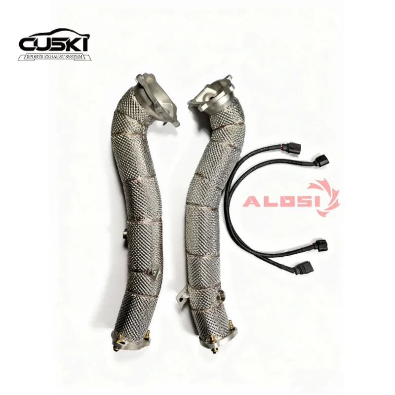 Детали выхлопной трубы из нержавеющей стали, подходящие для Audi S7 S6 C7 4.0T 2012-2015, каталитический нейтрализатор выхлопной трубы повышает мощность автомобиля
Детали выхлопной трубы из нержавеющей стали, подходящие для Audi S7 S6 C7 4.0T 2012-2015, каталитический нейтрализатор выхлопной трубы повышает мощность автомобиля