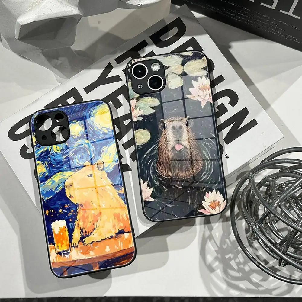 Starry Night CapybaraPhone Case For iPhone 17 16 15 14 13 12 11 Pro Max Plus Fashion Slim Shockproof Protective Phone Case
Starry Night CapybaraPhone Case For iPhone 17 16 15 14 13 12 11 Pro Max Plus Fashion Slim Shockproof Protective Phone Case