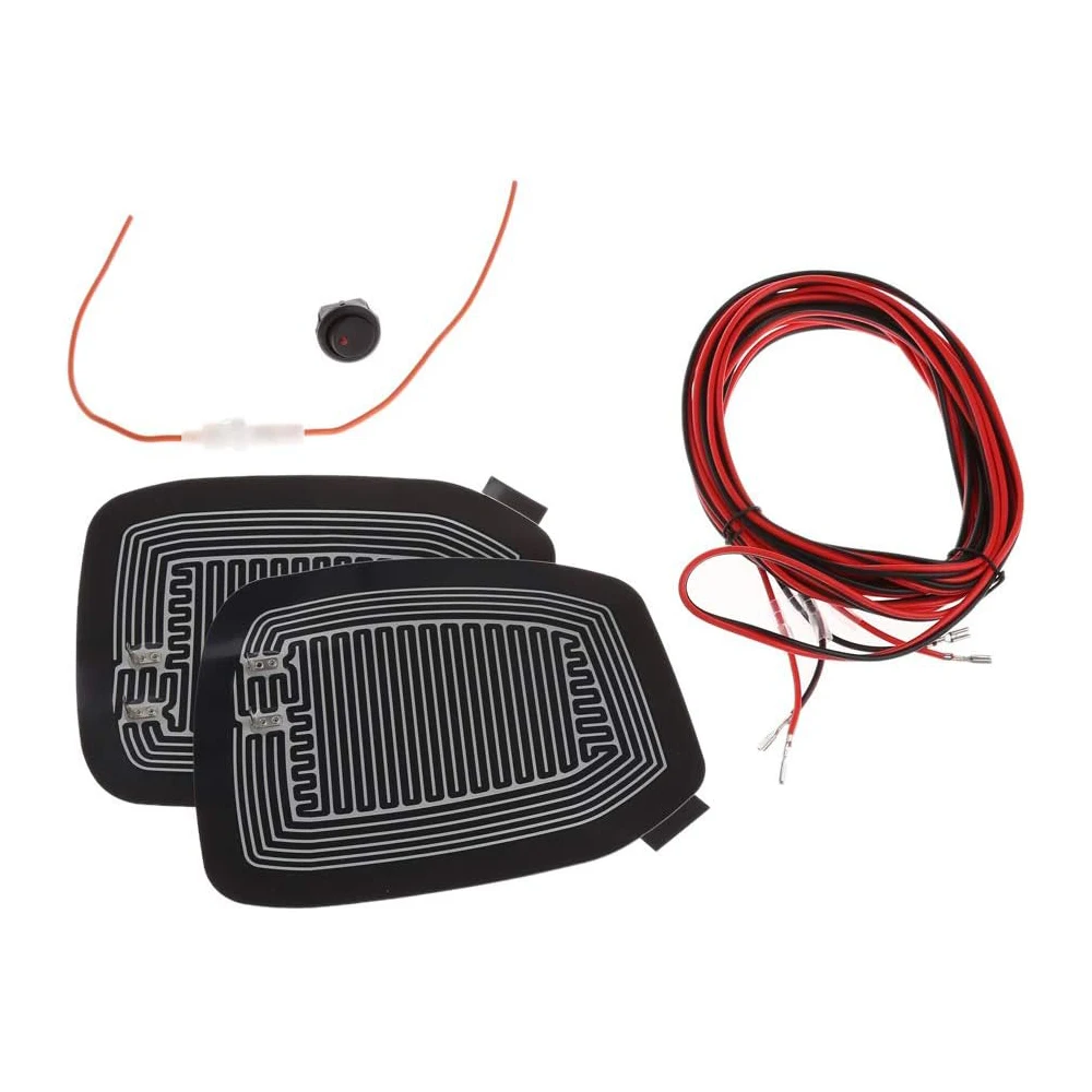 Car Mirror Heating Pad DC 12V Pair Side Glass Defoggers Defrosters Mat Vehicle Rearview Accessories for MK7 GTI BMW E60 Audi ...
Car Mirror Heating Pad DC 12V Pair Side Glass Defoggers Defrosters Mat Vehicle Rearview Accessories for MK7 GTI BMW E60 Audi ...