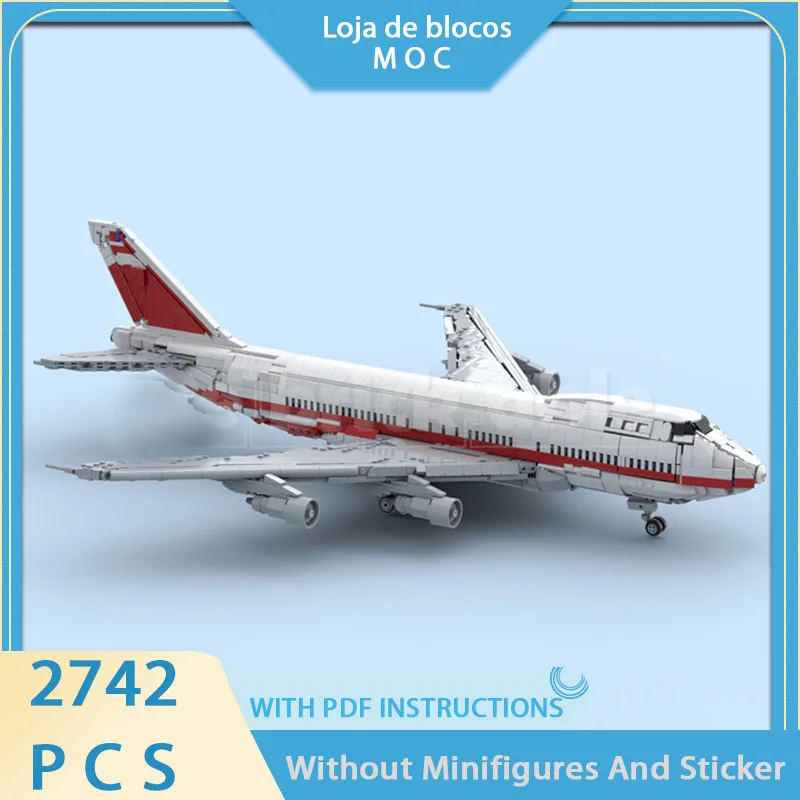Exquisite new product MOC building block aviation model TWA Boeing 747-100 technology modular holiday gift toy DIY assembly set
Exquisite new product MOC building block aviation model TWA Boeing 747-100 technology modular holiday gift toy DIY assembly set