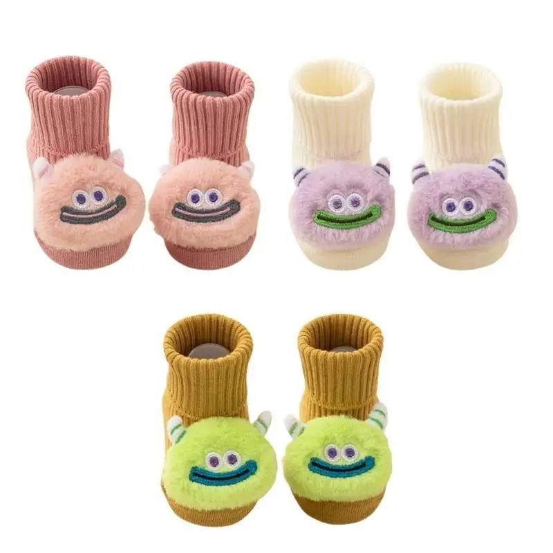 U13F Cartoon Baby Socks for 0-3Age Toddler Warm Floor Socks Boy Girl Unisex AntiSlip Grips Socks Winter Terry Socks 3Pairs
U13F Cartoon Baby Socks for 0-3Age Toddler Warm Floor Socks Boy Girl Unisex AntiSlip Grips Socks Winter Terry Socks 3Pairs