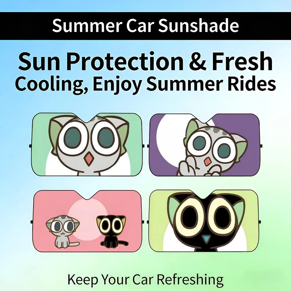 TThe Legend Of Luo Xiaohei Sun Visor Retractable Car Windshield Sun Shade UV
TThe Legend Of Luo Xiaohei Sun Visor Retractable Car Windshield Sun Shade UV