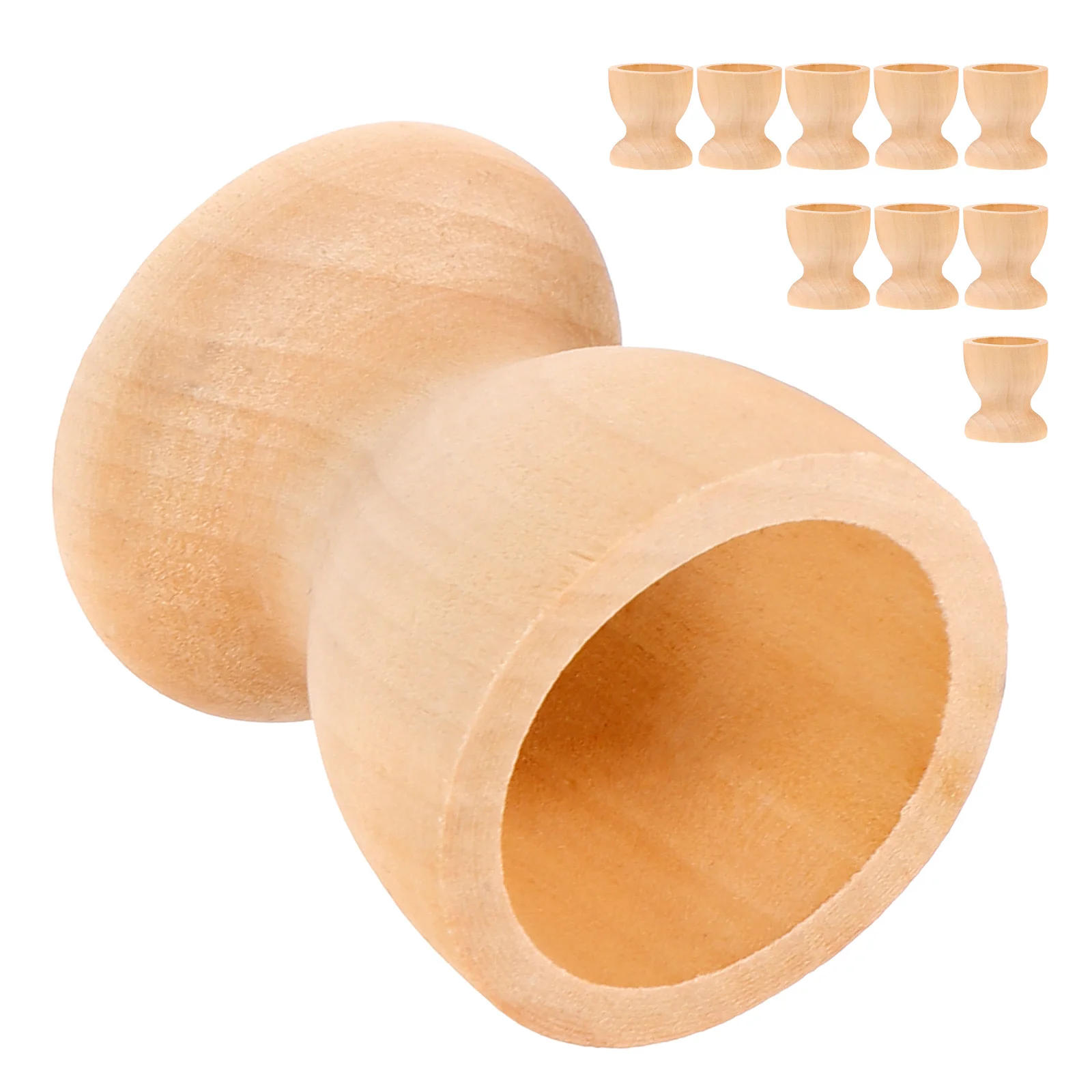10 Pcs Wooden Egg Tray Desk Holder for Restaurant Kitchen Tools Peeler Cup Bamboo
10 Pcs Wooden Egg Tray Desk Holder for Restaurant Kitchen Tools Peeler Cup Bamboo