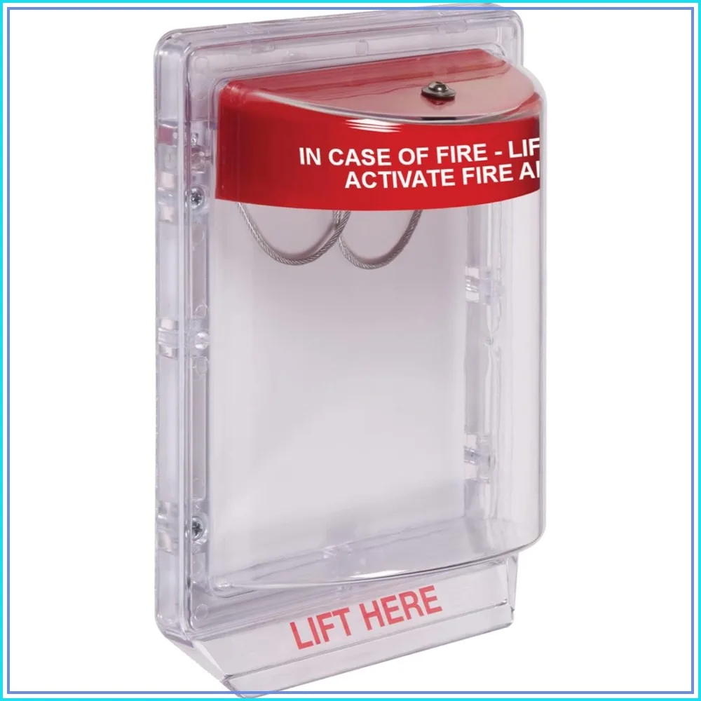 Flush Mount Alarm Horn with Protective Polycarbonate Cover, Red, 1 Unit
Flush Mount Alarm Horn with Protective Polycarbonate Cover, Red, 1 Unit