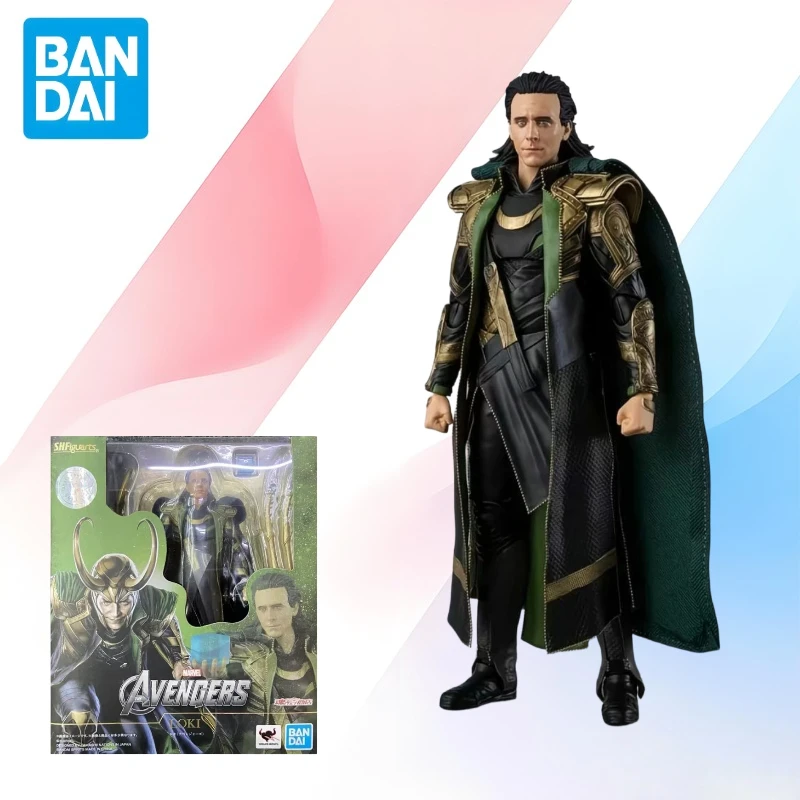 Bandai Marvel Legend Anime Figure SHF Limited God of Evil Loki Joint Movable Genuine Model Anime Action Figure Toys for Children
Bandai Marvel Legend Anime Figure SHF Limited God of Evil Loki Joint Movable Genuine Model Anime Action Figure Toys for Children