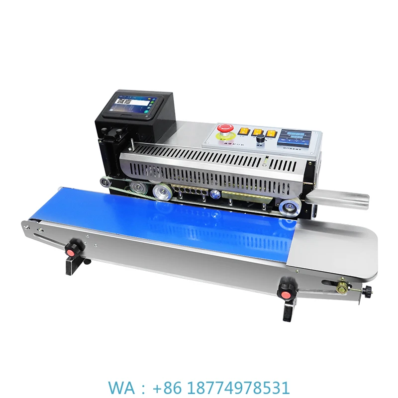 Сумка для пластиковой пленки, машина для запечатывания непрерывной ленты Willita, 5-дюймовая автоматическая струйная печать, дата, кодирование логотипа
Сумка для пластиковой пленки, машина для запечатывания непрерывной ленты Willita, 5-дюймовая автоматическая струйная печать, дата, кодирование логотипа