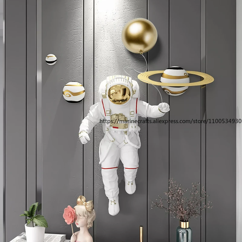 Astronaut Living Room TV Children's Room Wall Decoration Pendant Boy Creative Entrance Astronaut Wall Hanging
Astronaut Living Room TV Children's Room Wall Decoration Pendant Boy Creative Entrance Astronaut Wall Hanging