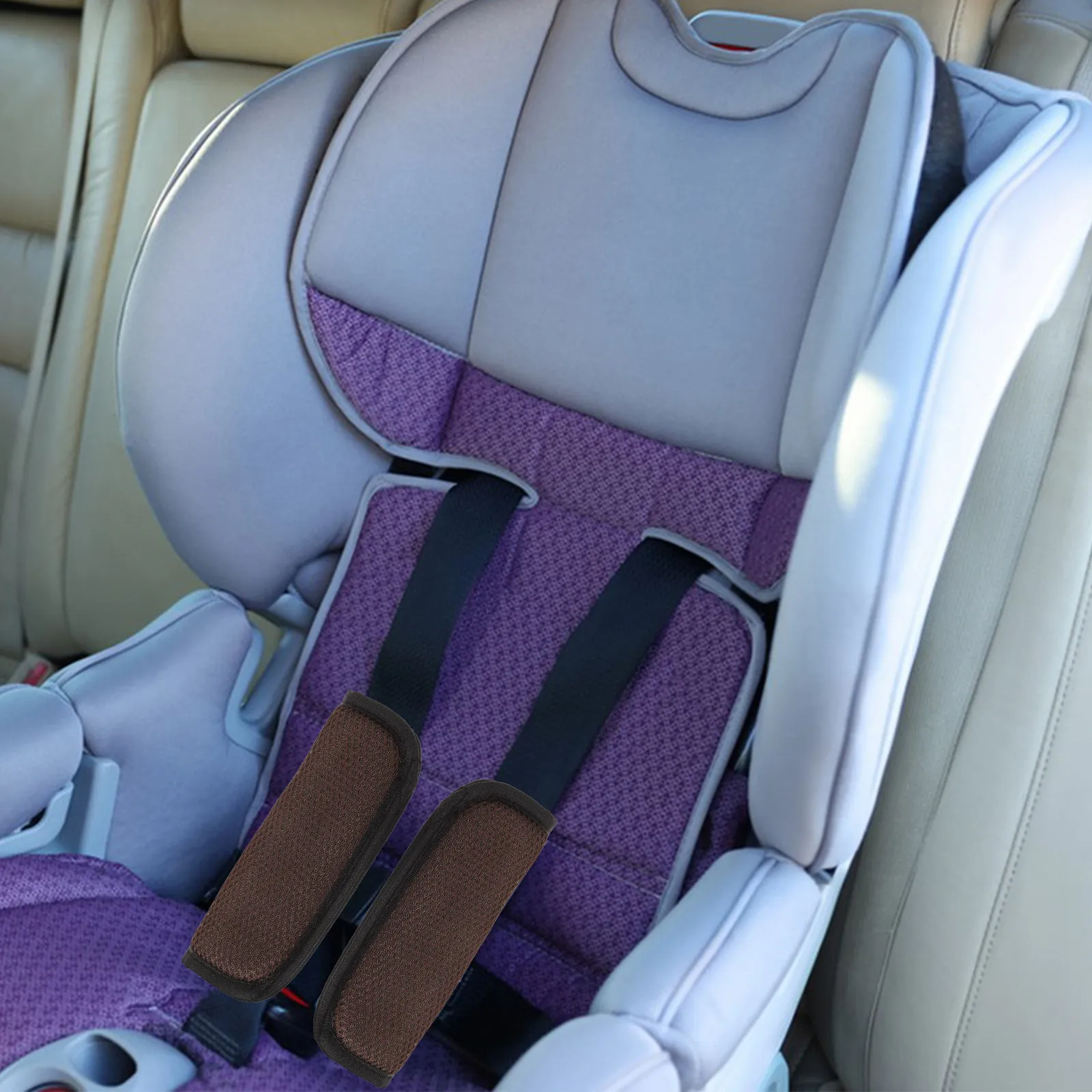 2Pcs Pad Cushion Comfortable Soft Shoulder Strap Cover for Backpack Protector Mesh Sponge
2Pcs Pad Cushion Comfortable Soft Shoulder Strap Cover for Backpack Protector Mesh Sponge