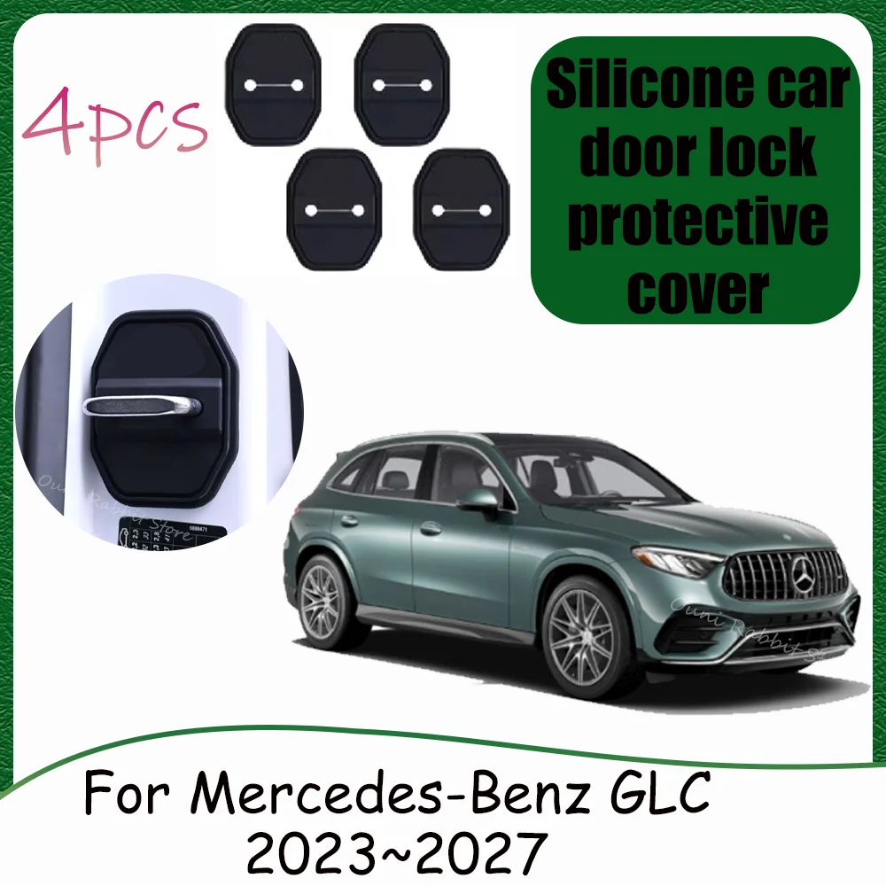 For Mercedes-Benz GLC 2024~2027 2025 2026 Car Silicone Door Lock Cover Rustproof Buffer Shock Absorption Protect Accessories
For Mercedes-Benz GLC 2024~2027 2025 2026 Car Silicone Door Lock Cover Rustproof Buffer Shock Absorption Protect Accessories