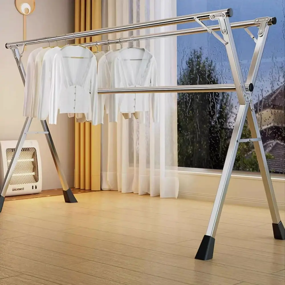 Прочная стальная сушилка для одежды для улицы и помещения с 20 ветрозащитными крючками, высота 1,6 м
Прочная стальная сушилка для одежды для улицы и помещения с 20 ветрозащитными крючками, высота 1,6 м