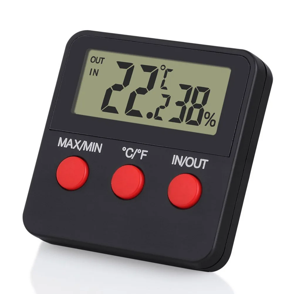 Thermometer Hygrometer for Reptile Pet Large LCD Display Temperature Humidity Meter Lizard Terrarium Wall
Thermometer Hygrometer for Reptile Pet Large LCD Display Temperature Humidity Meter Lizard Terrarium Wall