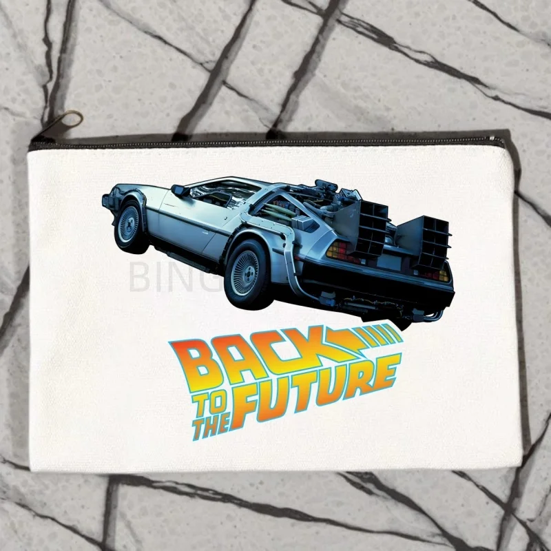 Косметичка «Назад в будущее» для женщин, органайзер для макияжа, милый несессер из холста, дорожный органайзер на молнии, сумочка-кошелек
Косметичка «Назад в будущее» для женщин, органайзер для макияжа, милый несессер из холста, дорожный органайзер на молнии, сумочка-кошелек