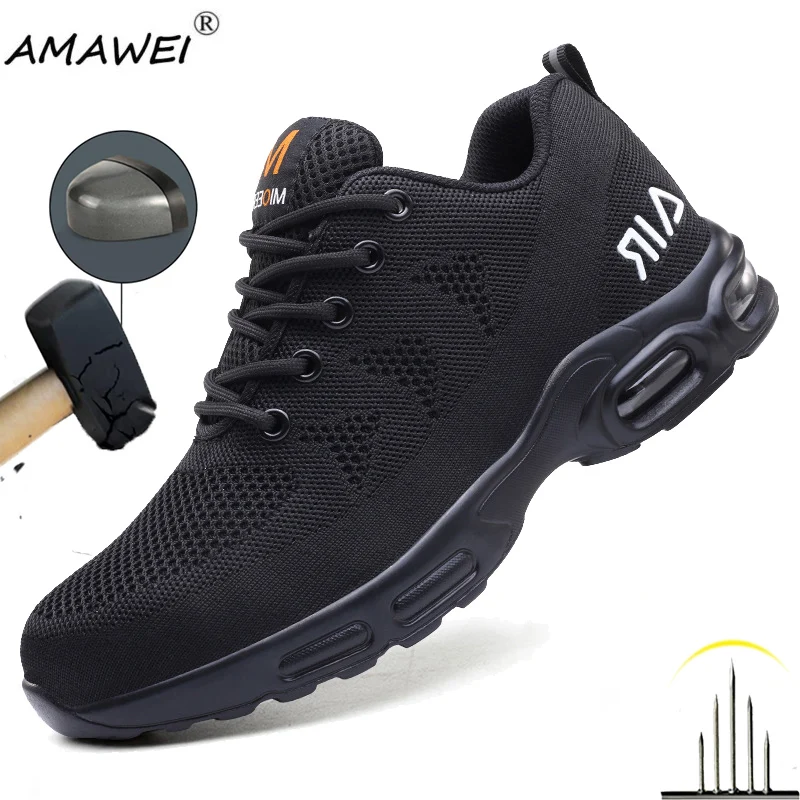 Men Work Safety Boots Anti-smash Anti-puncture Waterproof Boots Indestructible Protective Work Steel Toe Boot Mesh Breathable
Men Work Safety Boots Anti-smash Anti-puncture Waterproof Boots Indestructible Protective Work Steel Toe Boot Mesh Breathable