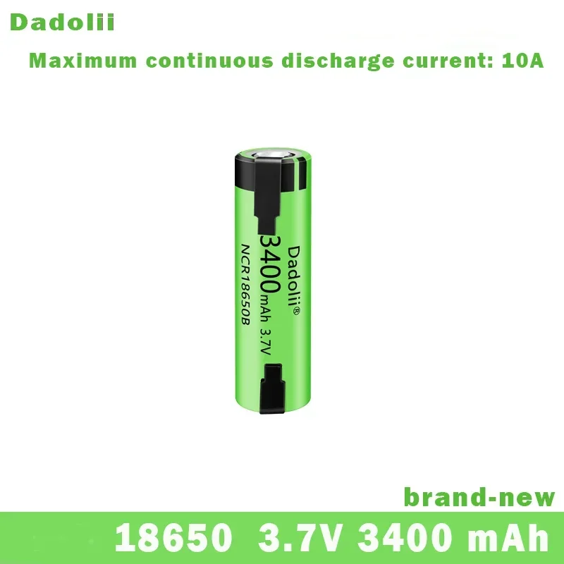 Brand new 18650 10A discharge 3.7V 3400mAh 18650 rechargeable battery power tool battery+DIY nickel
Brand new 18650 10A discharge 3.7V 3400mAh 18650 rechargeable battery power tool battery+DIY nickel