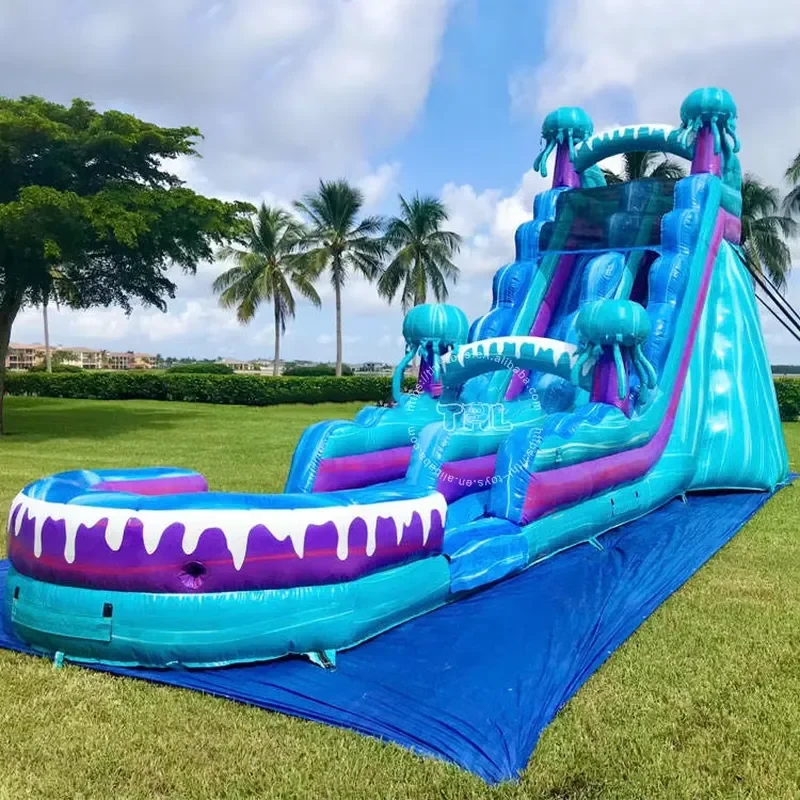 Outdoor Commercial Adult Water Slide Inflatable Bouncy Slide Inflatable Waterslide with Pool for Rental
Outdoor Commercial Adult Water Slide Inflatable Bouncy Slide Inflatable Waterslide with Pool for Rental