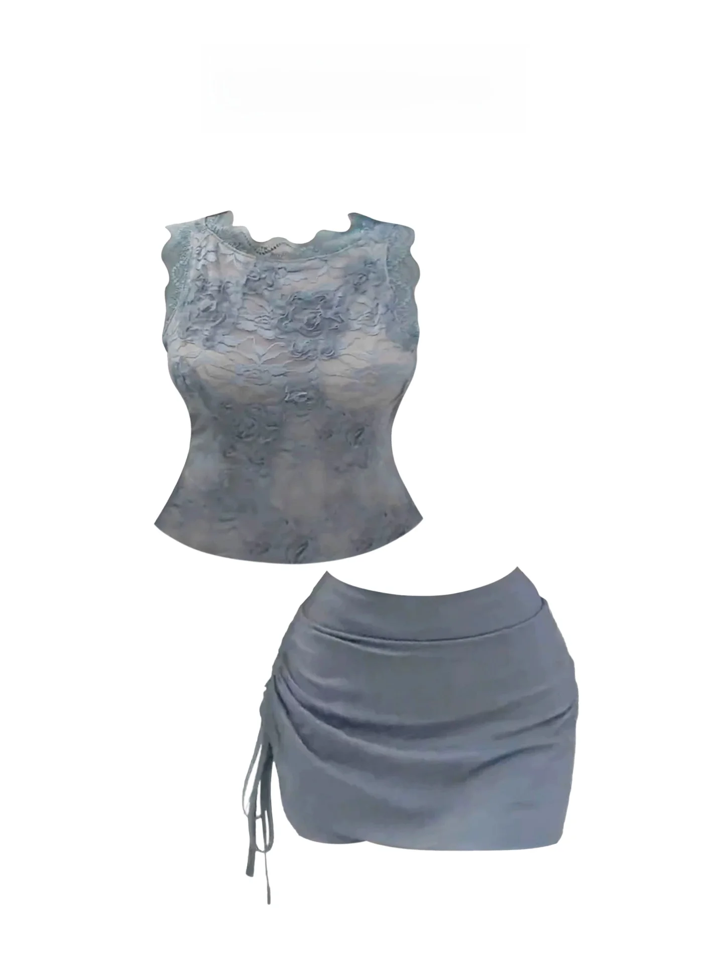 Модный летний комплект Heza: юбка с завышенной талией и цветочной вышивкой, кружевные элементы, для повседневной носки, большие размеры
Модный летний комплект Heza: юбка с завышенной талией и цветочной вышивкой, кружевные элементы, для повседневной носки, большие размеры