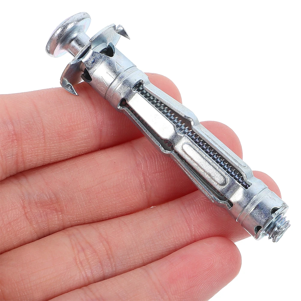 25pcs Heavy Duty Galvanized Steel Drywall Wall Anchors Hollow Drive Bolts Screws Expansion Nuts M6X52 For Hollow Wall Shelves
25pcs Heavy Duty Galvanized Steel Drywall Wall Anchors Hollow Drive Bolts Screws Expansion Nuts M6X52 For Hollow Wall Shelves