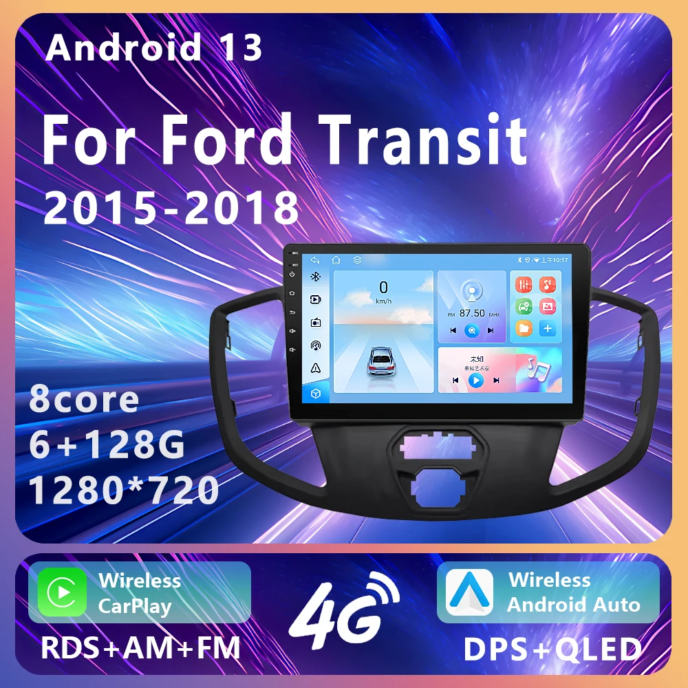 Car Radio GPS Navigation For Ford Transit 2015 -2021 DSP WIFI Android Auto Carplay Stereo Head Unit Multimedia Player 2DIN 9"
Car Radio GPS Navigation For Ford Transit 2015 -2021 DSP WIFI Android Auto Carplay Stereo Head Unit Multimedia Player 2DIN 9"