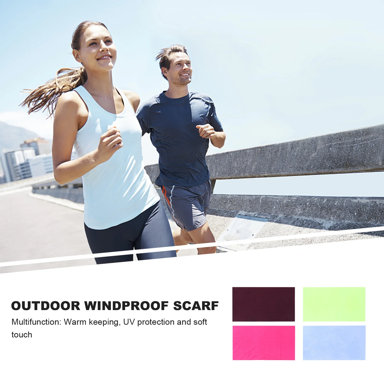 Windproof Bandanas Multifunctional Sports Headscarf Headband Neck Gaiter for Women Man
Windproof Bandanas Multifunctional Sports Headscarf Headband Neck Gaiter for Women Man