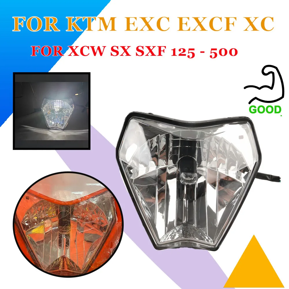 Motorcycle Accessories Headlight Headlamp Head Light Lamp New For KTM EXC EXCF XC XCW SX SXF 125 - 500 2024 2025 2026 Enduro
Motorcycle Accessories Headlight Headlamp Head Light Lamp New For KTM EXC EXCF XC XCW SX SXF 125 - 500 2024 2025 2026 Enduro