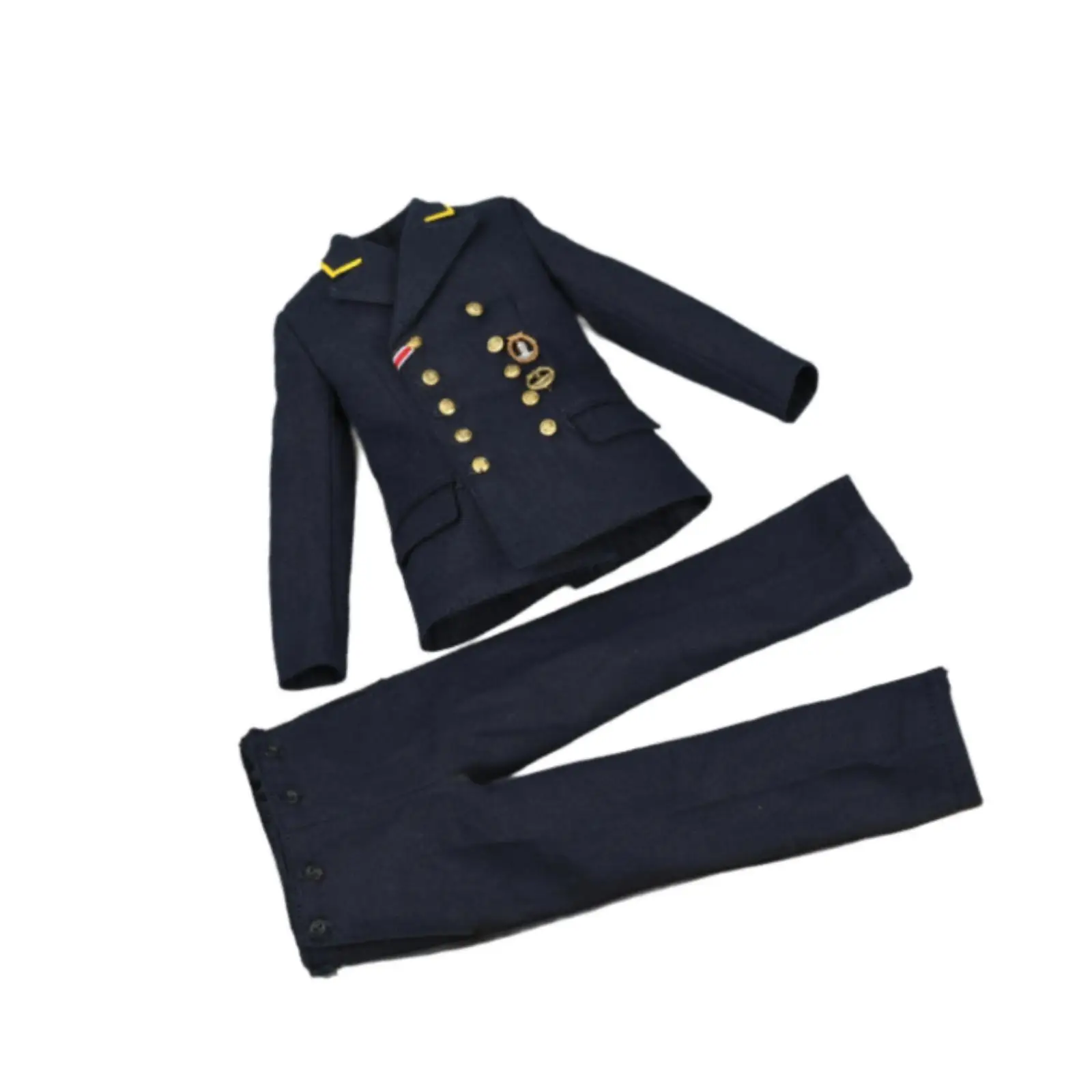 2 Pieces 1/6 Uniform Full Set Mini Jacket and Pants Model Miniature Clothing Outfit for 12" Male Action Figures Accessories
2 Pieces 1/6 Uniform Full Set Mini Jacket and Pants Model Miniature Clothing Outfit for 12" Male Action Figures Accessories