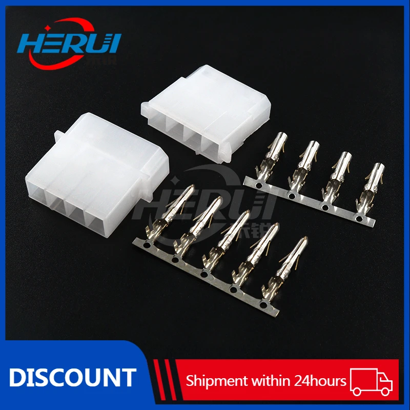Large 4P power supply Male/female butt plug 5.08mm rubber shell Cord end terminal Male/female rubber shell Reed connector
Large 4P power supply Male/female butt plug 5.08mm rubber shell Cord end terminal Male/female rubber shell Reed connector