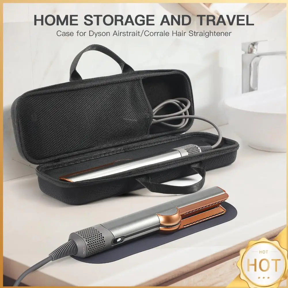 Hard Carring Case Shockproof Travel Carrying Bag Waterproof Anti-scratch with Mesh Bag for Dyson Corrale HS03 Hair Straightener
Hard Carring Case Shockproof Travel Carrying Bag Waterproof Anti-scratch with Mesh Bag for Dyson Corrale HS03 Hair Straightener