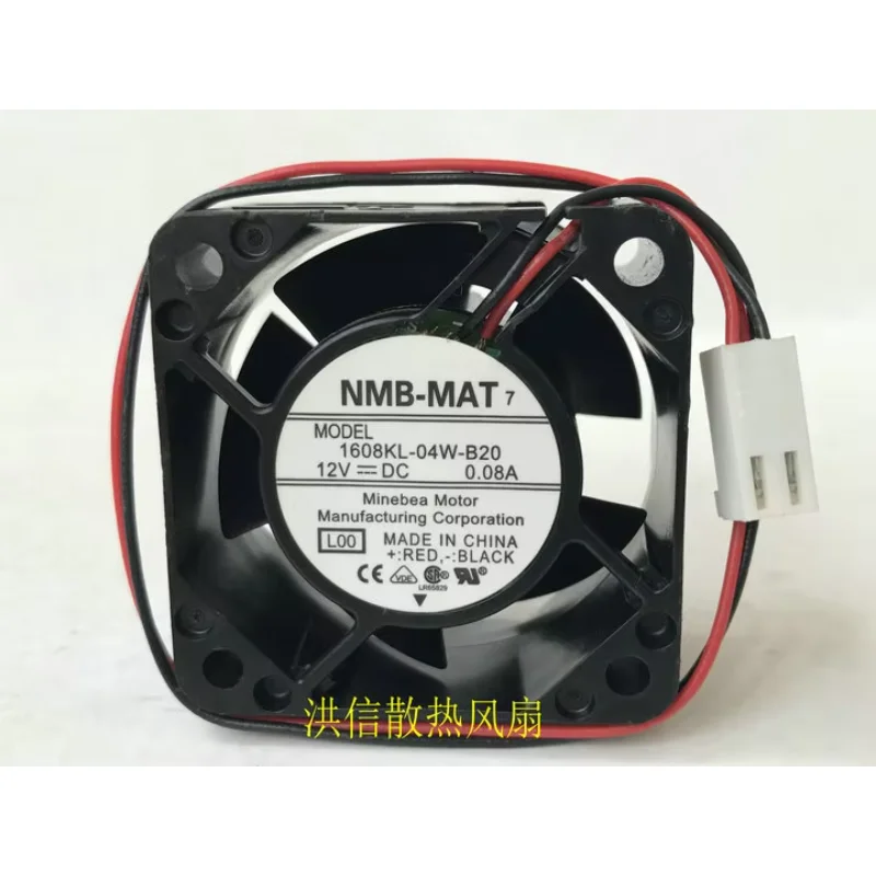 NMB-MAT 1608KL-04W-B20 L00 DC 12 В 0,08 А 40x40x20 мм 2-проводной охлаждающий вентилятор для сервера
NMB-MAT 1608KL-04W-B20 L00 DC 12 В 0,08 А 40x40x20 мм 2-проводной охлаждающий вентилятор для сервера