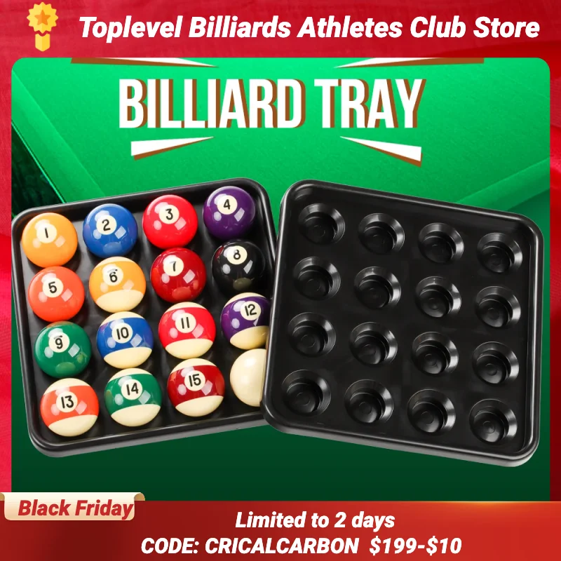 Portable Billiard Ball Tray, Indoor Game Carrying Full Set, Pool Snooker, Professional Serving Accessories, 16 Balls
Portable Billiard Ball Tray, Indoor Game Carrying Full Set, Pool Snooker, Professional Serving Accessories, 16 Balls