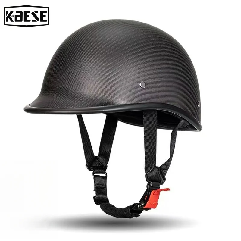 Retro Cruise Motorcycle Women's Electric Bike Pedal Carbon Fiber Half Helmet Motorcycle Helmet Men's Summer Ladle Helmets
Retro Cruise Motorcycle Women's Electric Bike Pedal Carbon Fiber Half Helmet Motorcycle Helmet Men's Summer Ladle Helmets