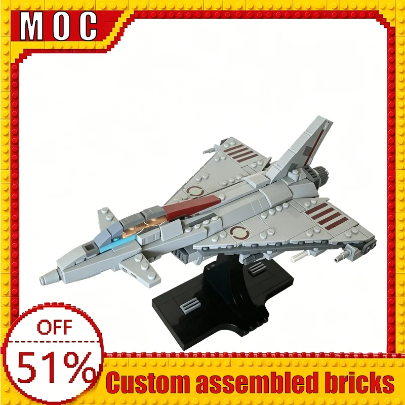 337PCS Midi‑Scale‑Alternate Build Of 75404 Acclamator‑Class Assault Ship Modern Fighter Jet MOC Model Building Blocks DIY Gift
337PCS Midi‑Scale‑Alternate Build Of 75404 Acclamator‑Class Assault Ship Modern Fighter Jet MOC Model Building Blocks DIY Gift