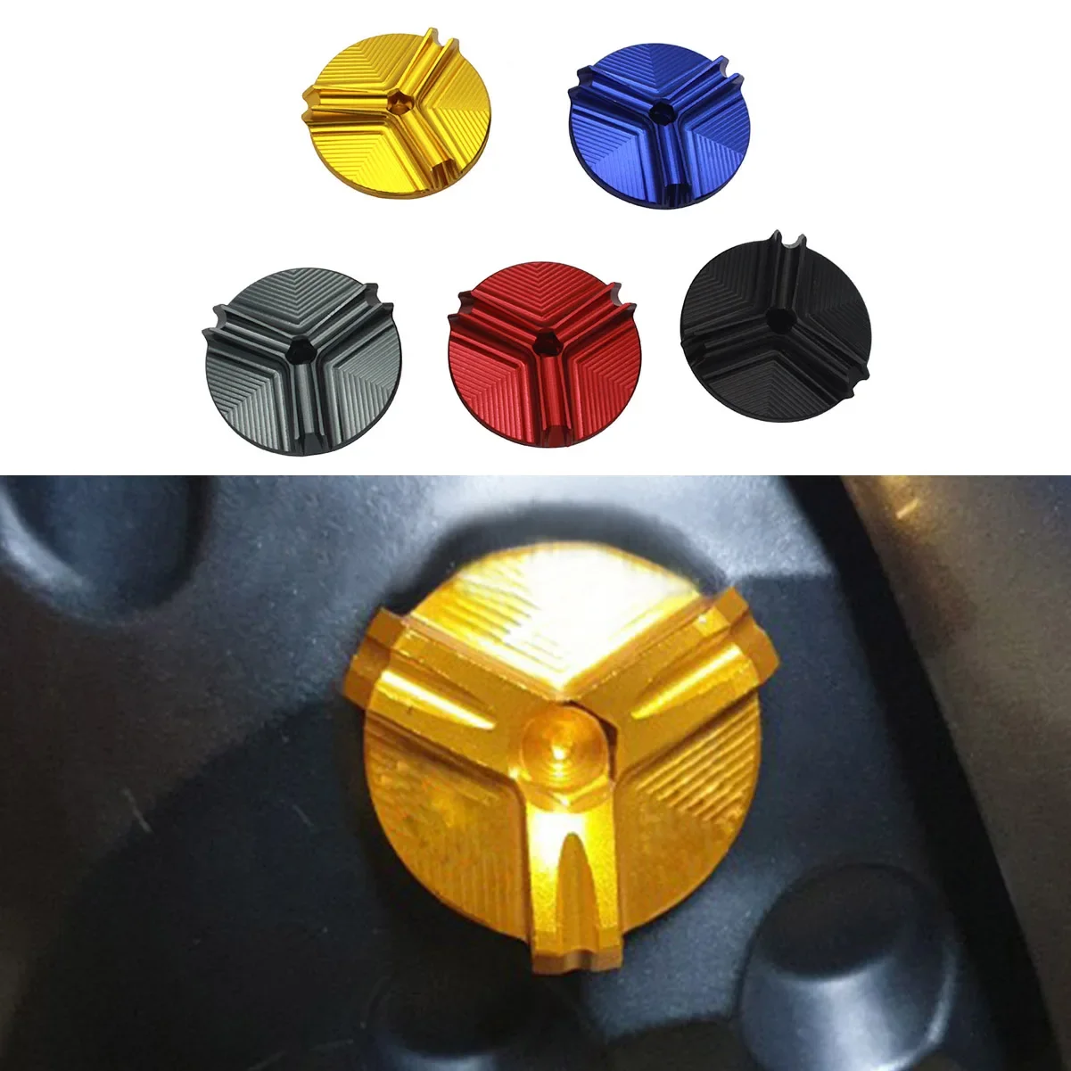 SEMSPEED Motorcycle M30x1.5 CNC Oil Engine Filler Cup Plug Bolts For Kawasaki ZRX1200R ZRX110 ZR-7S ZR-7 ZG1400 ZG1200
SEMSPEED Motorcycle M30x1.5 CNC Oil Engine Filler Cup Plug Bolts For Kawasaki ZRX1200R ZRX110 ZR-7S ZR-7 ZG1400 ZG1200
