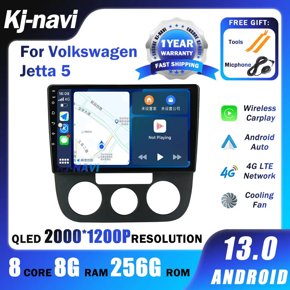 Автомагнитола на Android 13 для Volkswagen Jetta 5 2005-2010, мультимедийный видеоплеер с навигацией, Автомобильный GPS No 2din, 2 din, DVD, Wi-Fi, 4G
Автомагнитола на Android 13 для Volkswagen Jetta 5 2005-2010, мультимедийный видеоплеер с навигацией, Автомобильный GPS No 2din, 2 din, DVD, Wi-Fi, 4G