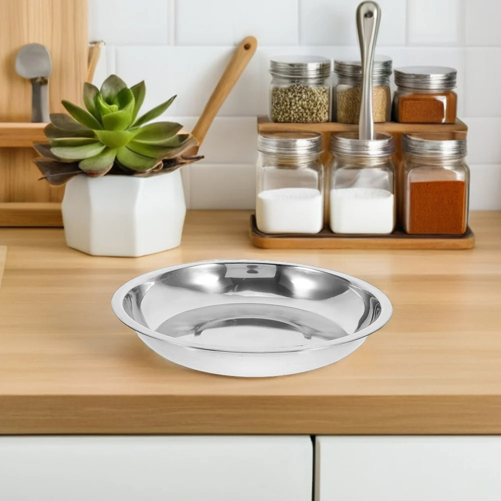 Shallow Stainless Steel Cat Bowl for Cats and Dogs Rustproof Pet Food Container Ideal for Neck Comfort Outdoor Camping Use
Shallow Stainless Steel Cat Bowl for Cats and Dogs Rustproof Pet Food Container Ideal for Neck Comfort Outdoor Camping Use