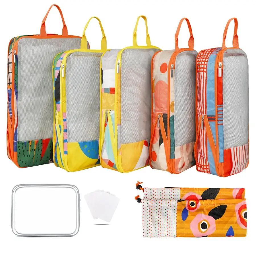 Pcs Compression Packing Cubes Travel for Suitcases, Luggage Organizer Washable Storage Bags Set for Backpack Travel Packaging Cu
Pcs Compression Packing Cubes Travel for Suitcases, Luggage Organizer Washable Storage Bags Set for Backpack Travel Packaging Cu