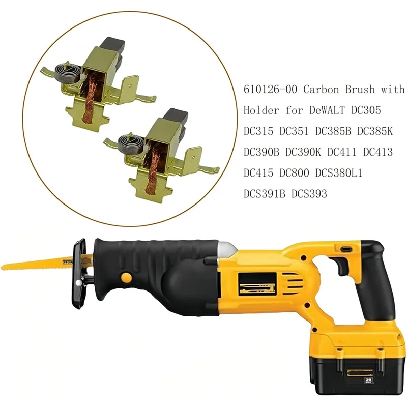 A82I-Carbon Brush 610126-00 Carbon Brush Holder Assembly Power Tools Replacement Parts
A82I-Carbon Brush 610126-00 Carbon Brush Holder Assembly Power Tools Replacement Parts