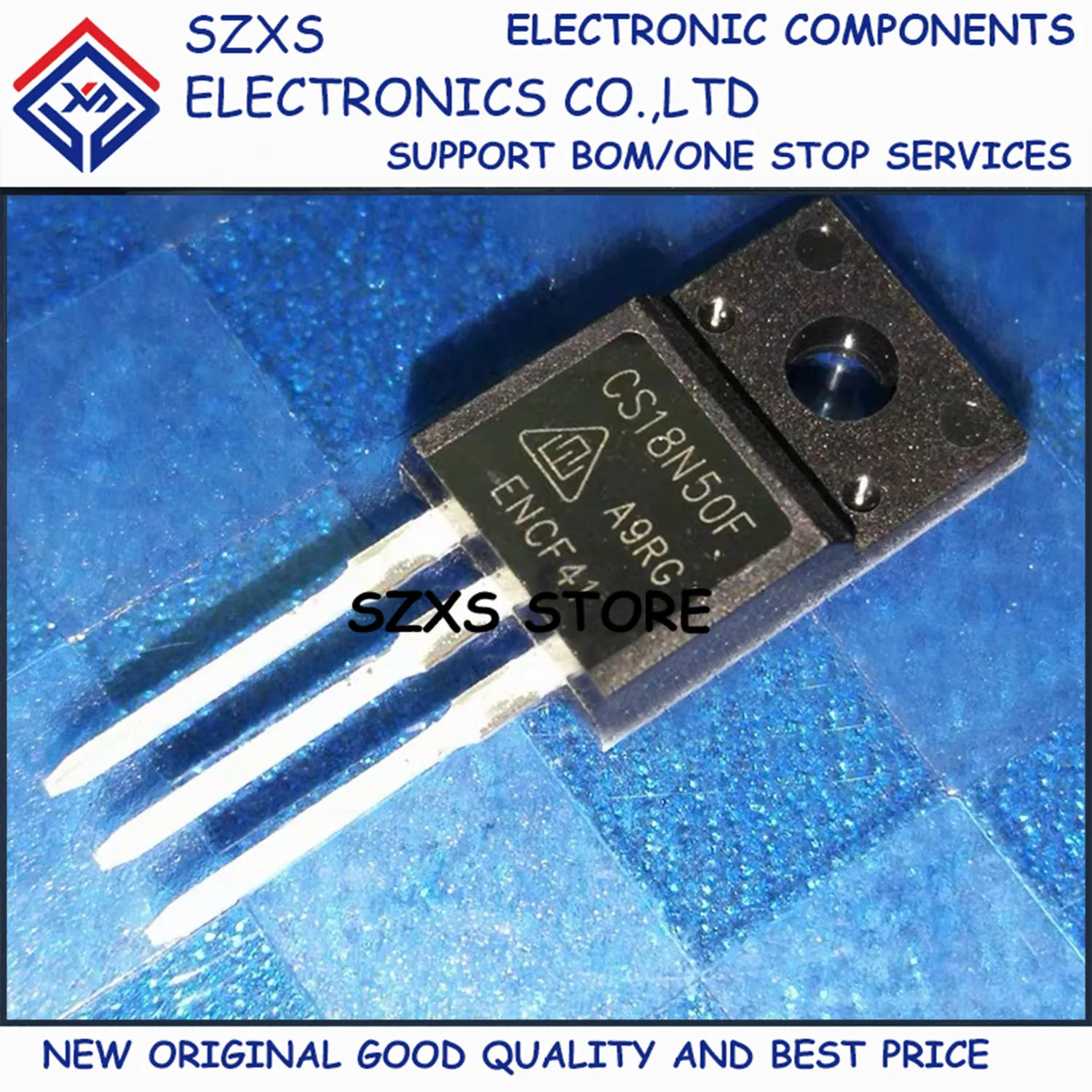New Original 10Pcs CS18N50F CS18N50FA9R CS18N50FA9RG TO-220F 500V 18A MOSFET Field-Effect Transistor In Stock Good Quality
New Original 10Pcs CS18N50F CS18N50FA9R CS18N50FA9RG TO-220F 500V 18A MOSFET Field-Effect Transistor In Stock Good Quality