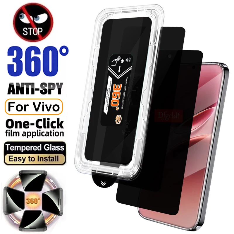 360-degree Anti-peep Privacy Screen Protector For Vivo V70 Elite V70 SE V60 V50 Lite Y500 Pro Glass Dust-free Installation Cover
360-degree Anti-peep Privacy Screen Protector For Vivo V70 Elite V70 SE V60 V50 Lite Y500 Pro Glass Dust-free Installation Cover