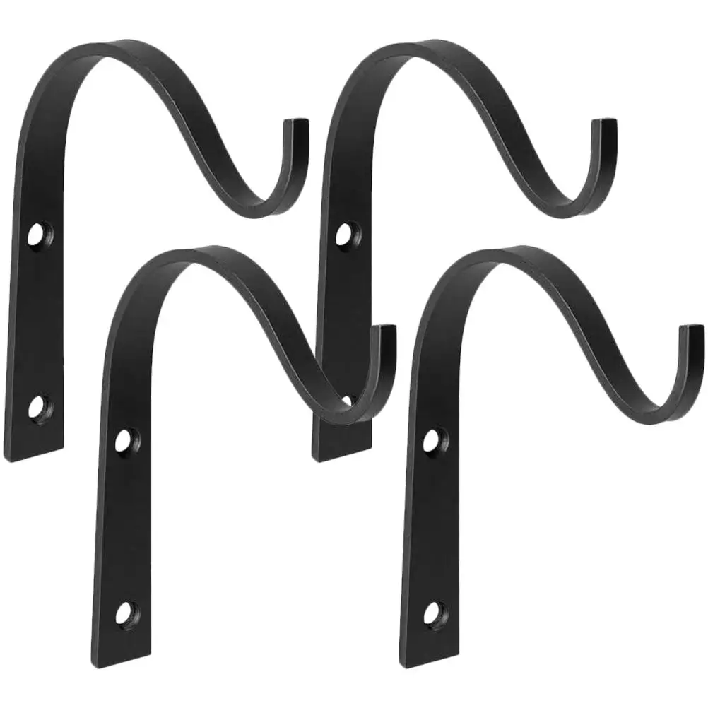 4Pcs Flowerpot Hanger Durable Iron Plant Hooks Balcony Bonsai Bracket Hanging Garden Decor Outdoor Furniture Supports
4Pcs Flowerpot Hanger Durable Iron Plant Hooks Balcony Bonsai Bracket Hanging Garden Decor Outdoor Furniture Supports