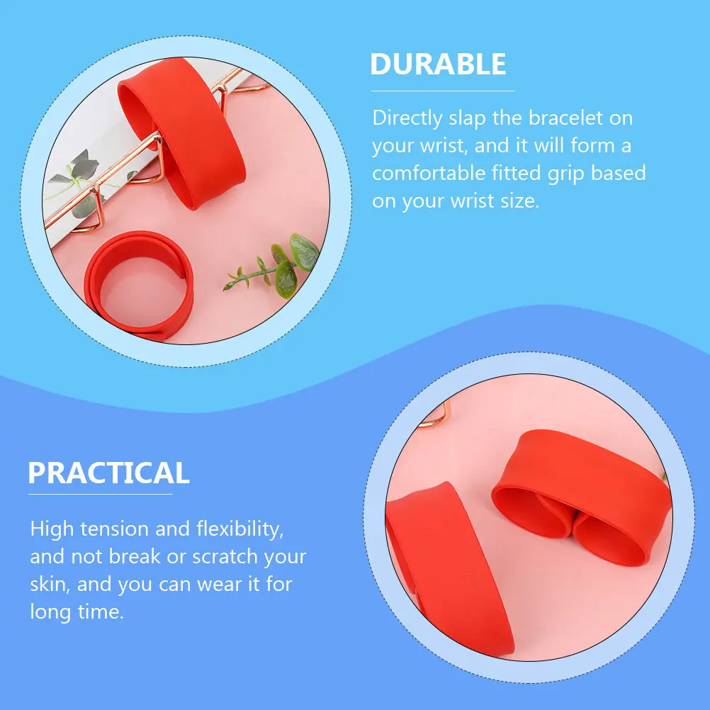 Набор из 4 силиконовых браслетов-слэпов: модные цветные браслеты-защелки с высокой эластичностью, безопасные для кожи, долговечные, для детских праздников
Набор из 4 силиконовых браслетов-слэпов: модные цветные браслеты-защелки с высокой эластичностью, безопасные для кожи, долговечные, для детских праздников