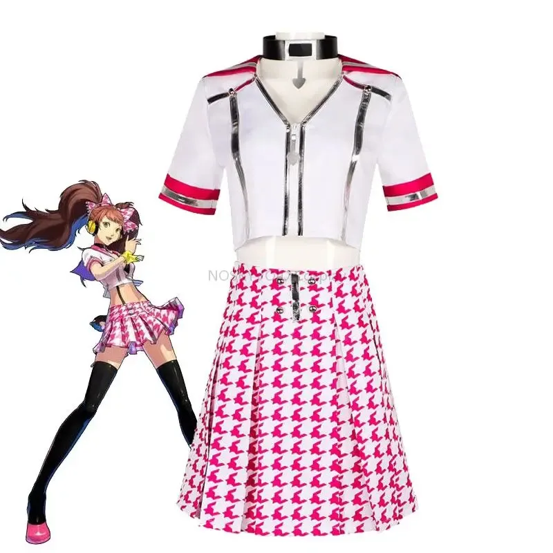 P4D Kujikawa Rise костюмы для косплея Persona4 DancingAllNight Rise Kujikawa танцевальная форма юбки Хэллоуин вечерние девушки JK униформа
P4D Kujikawa Rise костюмы для косплея Persona4 DancingAllNight Rise Kujikawa танцевальная форма юбки Хэллоуин вечерние девушки JK униформа