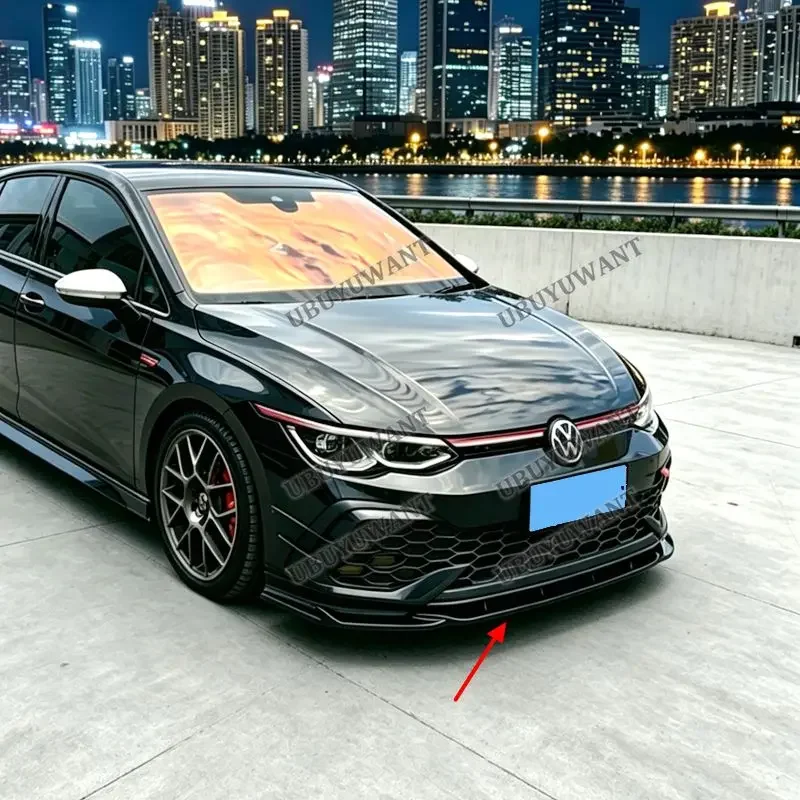 For VolksWagen MK8 Golf8 R-Line GTi (Not For MK8.5) Car Front Bumper Lip Splitter Diffuser Spoiler Bumper Guard Regular Style
For VolksWagen MK8 Golf8 R-Line GTi (Not For MK8.5) Car Front Bumper Lip Splitter Diffuser Spoiler Bumper Guard Regular Style