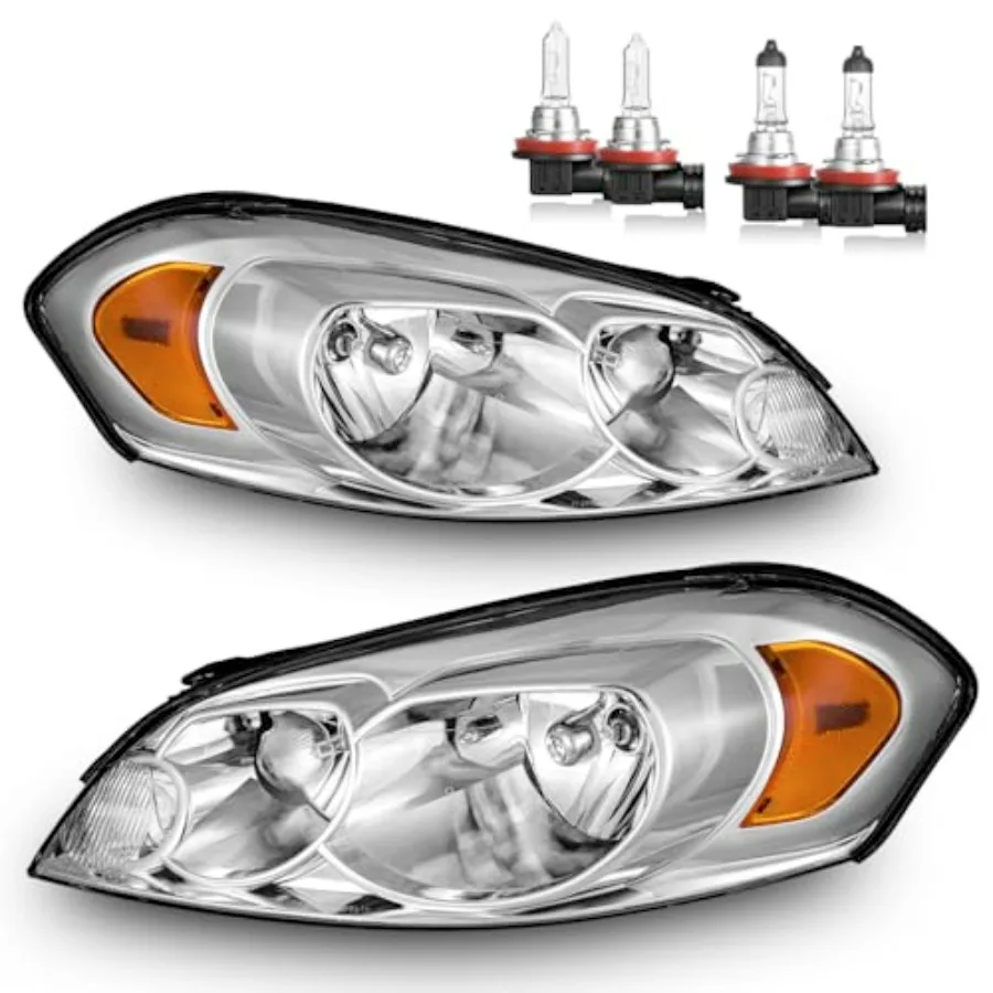 Галогенная фара для замены на Chevrolet Impala 2006-2013, Monte Carlo 2006-2007, Impala Limited 2014-2016 (левая и правая сторона)
Галогенная фара для замены на Chevrolet Impala 2006-2013, Monte Carlo 2006-2007, Impala Limited 2014-2016 (левая и правая сторона)