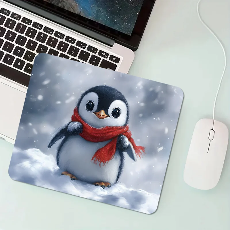 The cute penguin snow anti-slip rubber mouse pad is of high quality and suitable for both office and home use
The cute penguin snow anti-slip rubber mouse pad is of high quality and suitable for both office and home use