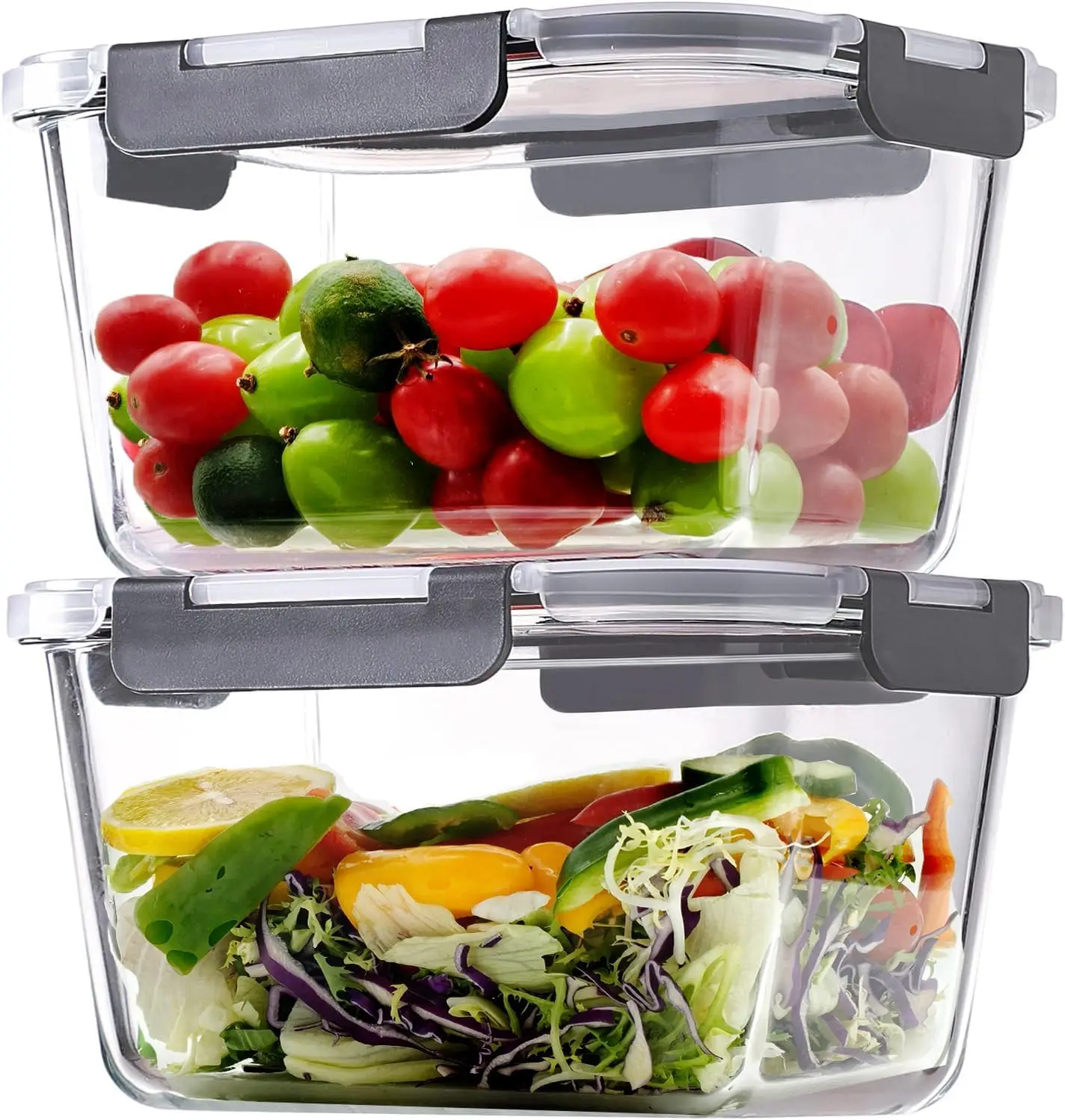 Large Glass Storage Containers with Lids 85oz Airtight for Rotisserie Chicken Meal Prep, Freezer Dishwasher Oven Safe
Large Glass Storage Containers with Lids 85oz Airtight for Rotisserie Chicken Meal Prep, Freezer Dishwasher Oven Safe