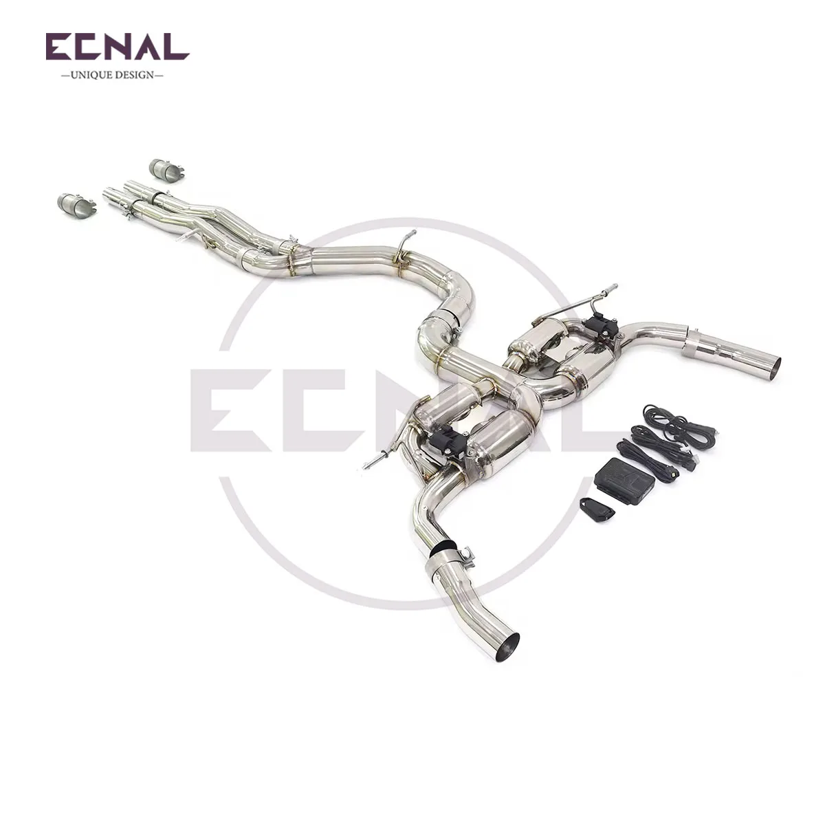 Ecnal Exhaust Valved Catback Pipe for Audi RS3 8Y High Performance SS304 Car Sport Exhaust System with Valve Muffler
Ecnal Exhaust Valved Catback Pipe for Audi RS3 8Y High Performance SS304 Car Sport Exhaust System with Valve Muffler