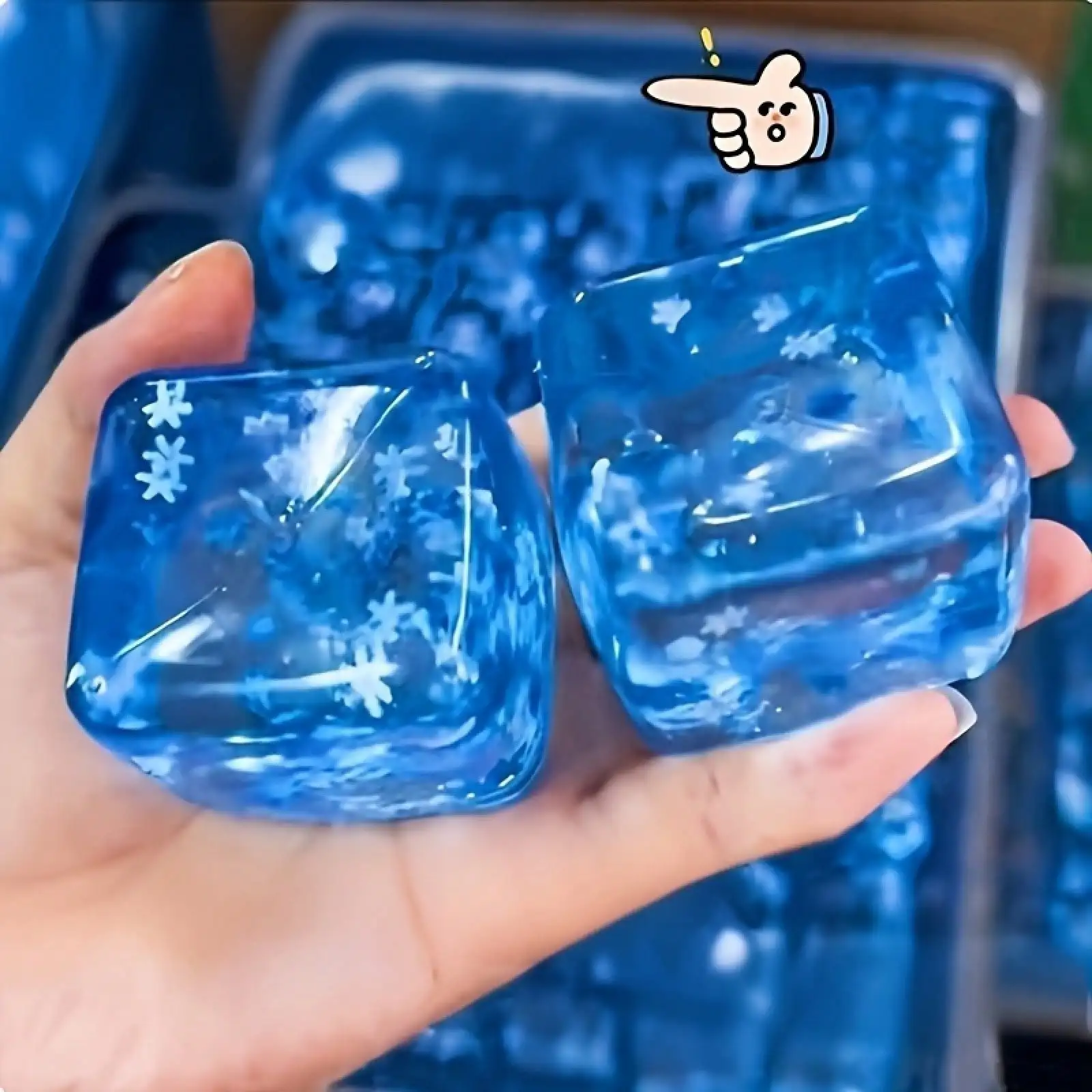 AB Cube Snowflake Squeeze Toy, Blue Ice Cube Squeeze Toy, Aesthetically Slow-Rebound Squishy Toy - Soft Squeeze Toy, Suitable For Classroom Prizes, Halloween/Christmas/Easter Party Gifts, Best Christmas Choice
AB Cube Snowflake Squeeze Toy, Blue Ice Cube Squeeze Toy, Aesthetically Slow-Rebound Squishy Toy - Soft Squeeze Toy, Suitable For Classroom Prizes, Halloween/Christmas/Easter Party Gifts, Best Christmas Choice