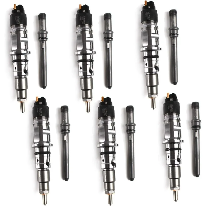 6Pcs Tube Diesel Fuel Injectors 0445120050 68027067AA 4940095W/ For Dodge Ram 2500&3500 6.7L 2007-2012
6Pcs Tube Diesel Fuel Injectors 0445120050 68027067AA 4940095W/ For Dodge Ram 2500&3500 6.7L 2007-2012