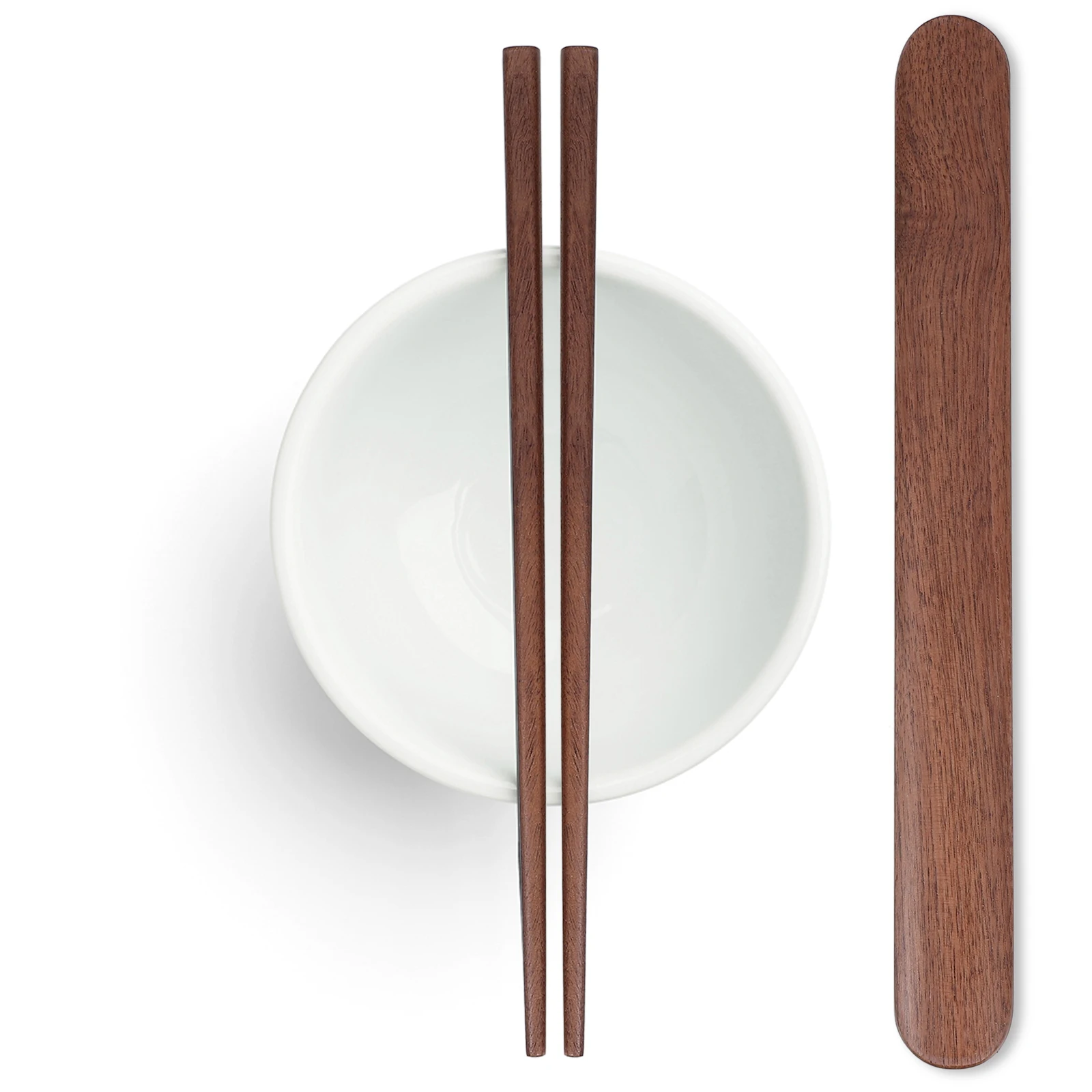 Portable Wooden Chopsticks Set 2 Piece Walnut Travel Utensils Reusable Lightweight for Home Picnic Camping Kitchen Bar
Portable Wooden Chopsticks Set 2 Piece Walnut Travel Utensils Reusable Lightweight for Home Picnic Camping Kitchen Bar